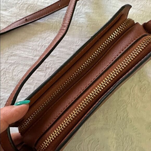 Steve Madden Brown Bkarlee Crossbody Bag Wallet - Picture 3 of 13
